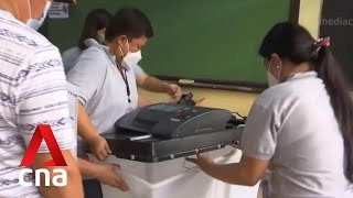 Philippines presidential election No extension of voting hours despite machine breakdowns [upl. by Anailuj]