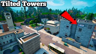 NEW OG Tilted Towers Gameplay  Fortnite Location Guide [upl. by Buffum]