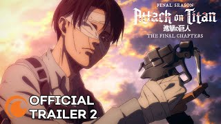 Attack on Titan Final Season THE FINAL CHAPTERS Special 1  OFFICIAL TRAILER 2 [upl. by Alenson726]