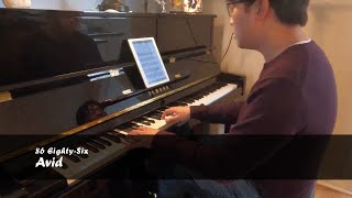 86 EightySix  Avid Piano Cover [upl. by Anaig]