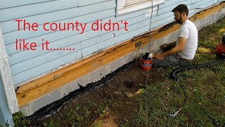 EP 14 The County wants to SHUT ME DOWN Renovating a 1930s home on the VERGE of COLLAPSE [upl. by Radnaxela]