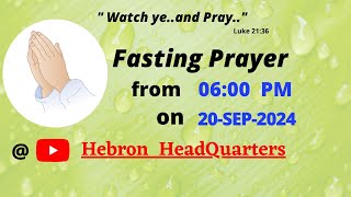 FASTING PRAYER 20092024 [upl. by Oys223]