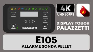 TUTORIAL 2023 E105  ALLARME SONDA PELLET [upl. by Ytsud]