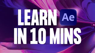 Learn After Effects in 10 Minutes Beginner Tutorial [upl. by Reltuc269]