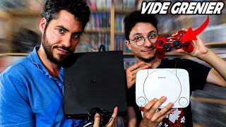 On teste nos PLAYSTATION de VIDE GRENIER  Feat Dracauphone [upl. by Cairistiona]