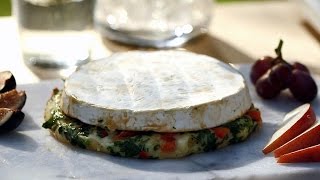 Recipe BBQ Brie with Fresh Herbs [upl. by Airitak129]