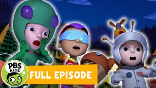 Ready Jet Go FULL EPISODE  Jets First Halloween Parts 1 amp 2  PBS KIDS [upl. by Akihsat]