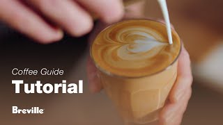 The Bambino® Plus  A guide to mastering fundamental latte art techniques  Breville USA [upl. by Refannej]