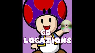 Abducted Toad Info Discs Locations 2014 [upl. by Ainek]