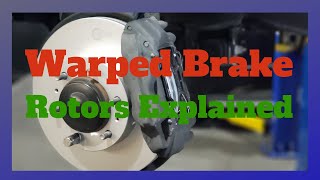 The Symptoms Of Warped Brake Rotor Explained [upl. by Lua]