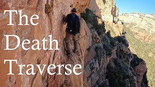 The Death Traverse  Climbing The Wedge Sedona [upl. by Annoyt]