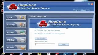 Regcure License Key Code Free Download [upl. by Namsu621]