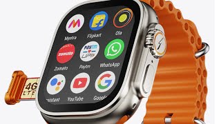 Smart watch 5G Sim card ￼￼ 4G smart watch￼ 5G smart watch ￼ smart watch ultra [upl. by Darreg126]