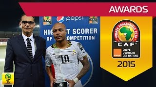 Pepsi highest scorer of the Competition  AYEW GHANA  Orange AFCON 2015 [upl. by Lewis]