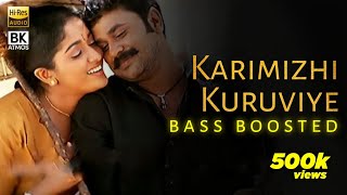 Karimizhi Kuruviye  BASS BOOSTED  Meeshamadhavan  360 kbps  Bass KeraLa [upl. by Carling149]