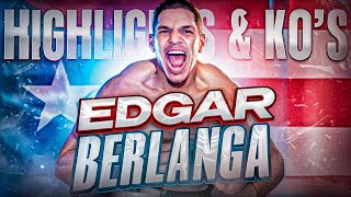 PUERTO RICO PUNCHER Edgar Berlanga HIGHLIGHTS amp KNOCKOUTS  BOXING KO FIGHT HD [upl. by Thorlay]