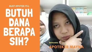 PHARMATALK Berapa Sih Dana Buat Bikin Apotek  Tips Bisnis Apotek dari Apoteker Mayna [upl. by Walkling]