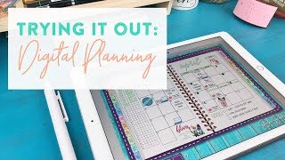 Trying Out Digital Planning [upl. by Emelin365]