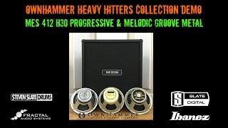 Ownhammer Heavy Hitters Collection MES 412 H30 prog metal demo axe fx Ibanez TAM10 amp SSD4 [upl. by Dinesh]