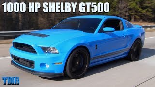 SCARIEST Mustang EVER  1000HP Shelby GT500 Review [upl. by Inimod]