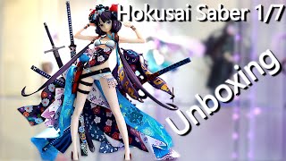 Fate Grand Order Saber Hokusai Unboxing  Hokusai Showcase [upl. by Nate357]