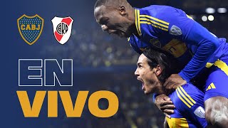 🔴 SUPERCLÁSICO EN VIVO BOCA JUNIORS VS RIVER PLATE 🔵🟡🔵 [upl. by Tove922]