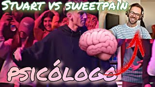 🧠PSICOLOGO ANALIZA🤔 STUART VS SWEET PAIN REACCION  Ligabazooka 2023 [upl. by Audie]