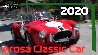 Arosa ClassicCar 2020 HD  rare cars amp pure sound [upl. by Mcadams468]