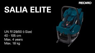 Product feature video Why choosing RECARO Salia Elite [upl. by Rika181]