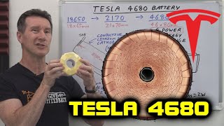 EEVblog 1340  New Tesla 4680 Battery Cell EXPLAINED [upl. by Cordova]