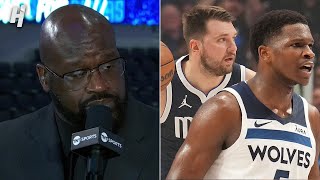 Inside the NBA reacts to Wolves vs Mavericks Game 3 Highlights [upl. by Sairahcaz201]