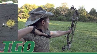 TGO  70 Yard Instinctive Compound Bow Build amp Test [upl. by Ayikin553]