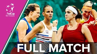 Pliskova amp Strycova vs Pavlyuchenkova amp Vesnina  2015 Fed Cup Final  Full Match [upl. by Paulita]