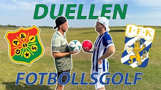 Duellen  Mos vs Johan  Fotbollsgolf [upl. by Euqinamod]