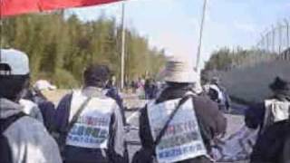 2009年3・29三里塚闘争‐その２（デモ編）‐Narita struggle 2009 29March Vol2 [upl. by Obola442]