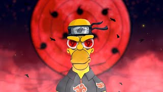 Homer Uchiha Edit  Meme [upl. by Nnyluqcaj823]