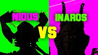 Nidus Vs Inaros 2 Gods  Warframe [upl. by Hartley]