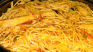 Jinsi yakupika tambi za nyanya kwa harakaeasy vegetable spaghetti recipe [upl. by Kobi77]