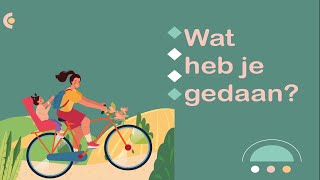 Wat heb je in de paasmeivakantie gedaan perfectum vtt NT2 learndutch Waystage 12 A2 [upl. by Tiossem]