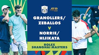 M GranollersH Zeballos vs R HijikataC Norrie Highlights  Rolex Shanghai Masters 2023 [upl. by Adnovahs]