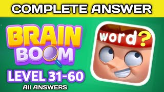 BrainBoom 💥 level 3160 all answers 🎮 brainboom [upl. by Edualc]