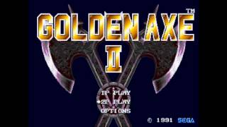 Golden Axe II Ravaged Village Genesis Music [upl. by Yrnehnhoj]