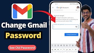 Gmail ka password Change kaise kare  How to change gmail Password  Change Google account password [upl. by Oirelav]