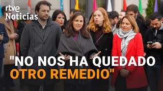 PODEMOSSUMAR BELARRA dice que la RUPTURA con DÍAZ ha sido quotDIFÍCILquot pero quotIMPRESCINDIBLEquot  RTVE [upl. by Eecyal]