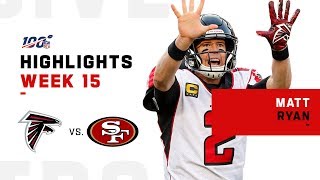 Matt Ryan Comes Up Clutch  NFL 2019 Highlights [upl. by Stacia]