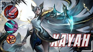 WILD RIFT  A  TIER XAYAH PROMOTION MATCH CRIT BUILD [upl. by Ardnu]