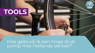 Hoe gebruik ik een hoge druk pomp met Hollands ventiel 165 [upl. by Goldia628]