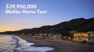 Inside a BREATHTAKING 2995M Malibu Luxury Home with a Beautiful View  Home Tour [upl. by Yerd]