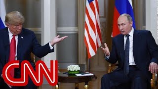 Watch Trump and Putin speak ahead of oneonone meeting [upl. by Nnalyrehs]