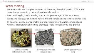 Lecture 11  Introduction Volcanoes magmas and their geochemistry [upl. by Giliane582]